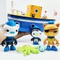 The Octonauts Plastic Action Figures of Kwazii Barnacles Peso GUP Bath Boat Toy