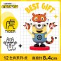 Despicable Me Anime Action Figure Minion Zodiac Anime Manual Pvc Statue Cute Kawaii Handmade Room