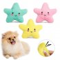 Pet Plush Toy Funny Pet Chew Toy Cartoon Star Cloud Shaped Pet Squeaky Toy Pet Sound Toy