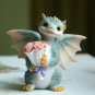 Creative Cute Cartoon Dragon Ornaments Dinosaur Dolls Resin Animal Home Children's Room