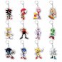 New Key Chain Pendant Cartoon Sonic The Hedgehog Surrounding PVC Daily Manga