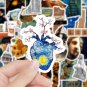 10/30/50PCS Cartoon Cute Art Retro Style Graffiti Waterproof Stickers Personalized
