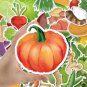 10/30/50PCS Cartoon Fruit and Vegetable Children's Graffiti Waterproof Stickers Creative Trend