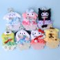 Kawaii Cartoon Kuromi Melody Hellokts Plush Doll Accessories Creative Anime