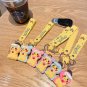 6 Styles Pokemon Keychains Pikachu Cosplay Psyduck Slowpoke Creative Anime Cartoon