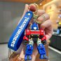 New Creative Cartoon Movie Robet Key Chains Silicone Transformer Car Key Chain Kids