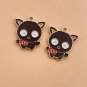 10pcs Alloy Drip Oil Charm Cartoon Animal Earring Pendant DIY Keychain