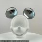 Cartoon Mickeyed Mouse Head Statue Piggy Bank Creative Resin Silver Mickeys Sculpture Money