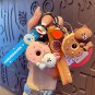 Kakao Brown Cony Sally Choco Koni Rabbit Cake Series Keychain Cute Cartoon Anime