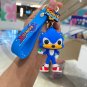 Super Hedgehog Sonic Buckle Cartoon Tails Silver Anime Kawaii Doll High-value Creative Car School