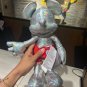 Cartoon Genuine Disney Silvery Mickey Mouse Minnie Mouse Plush Toys