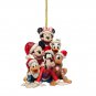 2D Acrylic Christmas Tree Ornaments Disney Minnie Mickey Mouse Anime Figure