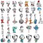 Mickey Minnie Mouse Alloy Pendant Winnie Pooh Disney Stitch Pendants Fit Charms Bracelet Women