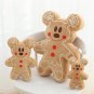New Disney Kawaii Mickey Mouse Minnie Stuffed Toy Cookie Man Cartoon Plush Dolls Toy