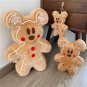 New Disney Kawaii Mickey Mouse Minnie Stuffed Toy Cookie Man Cartoon Plush Dolls Toy