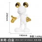 30cm Disney Mickey Mouse Figure Mickey Welcome Guests Children Toy Resin