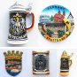 German Fridge Magnet European Beer Mug Germany Heidelberg Stuttgart Travel Souvenir