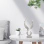 Nordic Style Eagle/Angel Wings Statue Sculpture Figurine Resin 3D for Office