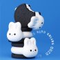 LED Biscuit Rabbit Night Light Easter Gifts For Kids USB Rechargeable Dimming Table