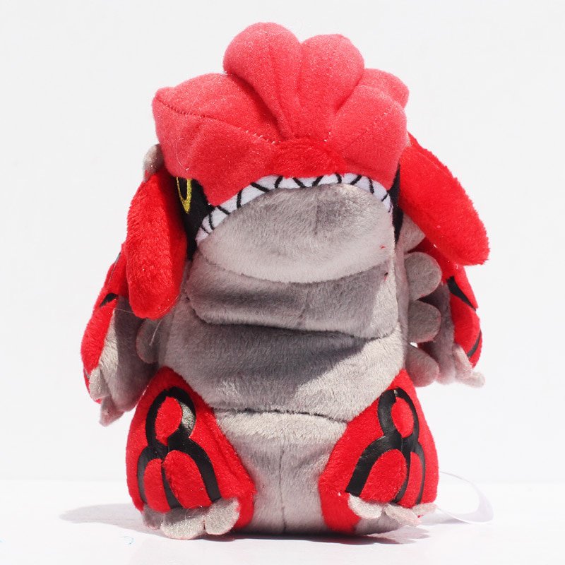 14cm Groudon Q Version Plush Toys Soft Doll Kids Toy