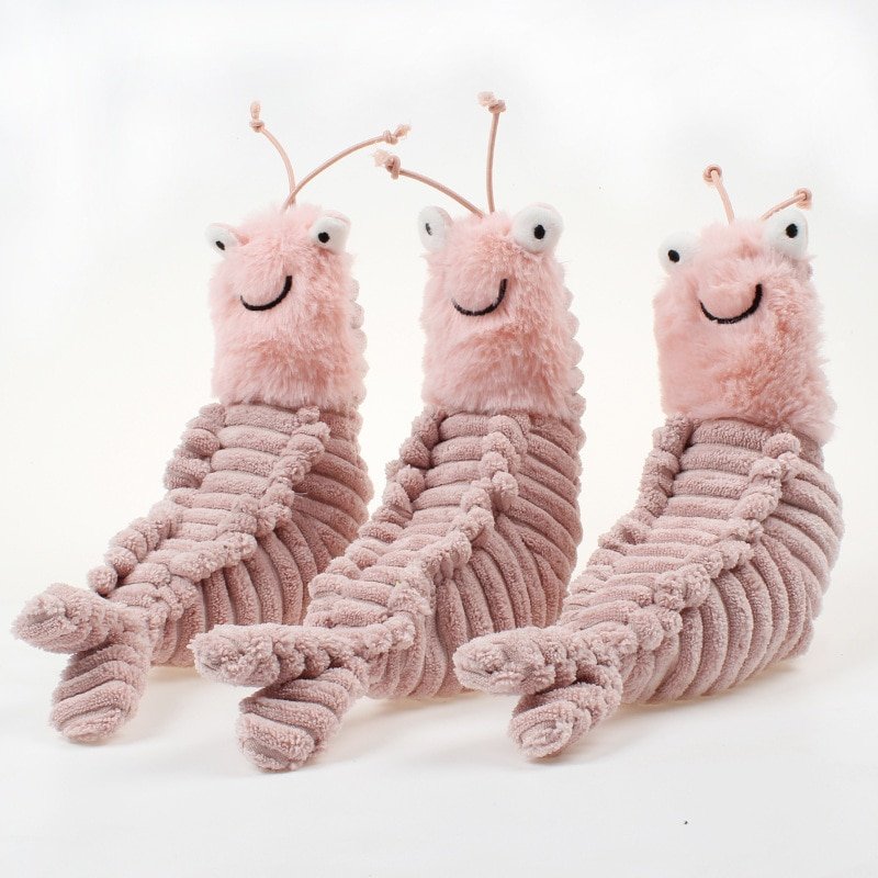 22cm Plush Shells Scales Toys Shrimp Cute Sheldon Shrimp Dolls Stuffed Animal Appease Doll