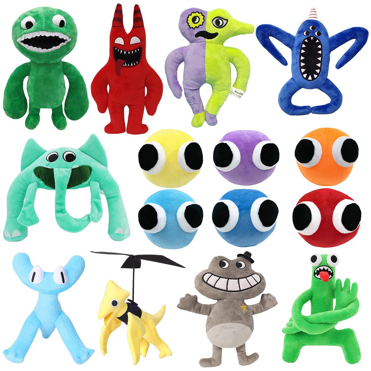 New Rainbow Yellow Pterosaur Monster Friend Chapter2 Cartoon Character Garden Of Banban