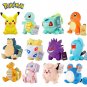 Pokemon Cartoon Plush Toys Pikachu Cute Anime Figure Charmander Eevee Squirtle Stuffed Plush Dolls