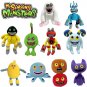 1pcs My Singing Monsters Wubbox Plush Toys Green Furcorn Stuffed Dolls