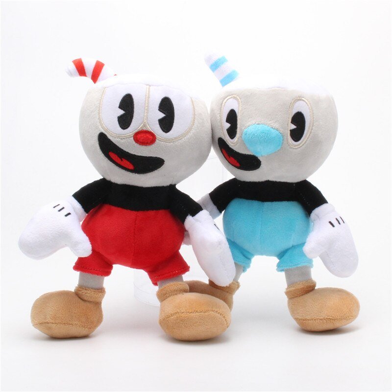 Game Cuphead Plush Toy Mugman Ms. Chalice ghost King Dice Cagney Carnantion