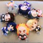 Anime Sitting Pose Ghost Killing Blade Plush Toy Cartoon