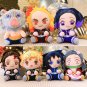 Anime Sitting Pose Ghost Killing Blade Plush Toy Cartoon
