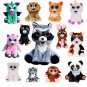 Feisty Pets, naughty little pet, face changing doll, contrast, panda rabbit plush toy