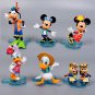 Disney New Summer Refreshing Holiday Series Mickey Mouse Goofy Donald Duck Garage Kit Decorative