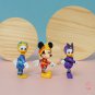 Disney Minnie Donald Duck Daisy Goofy Chipn Dale Figure Racing