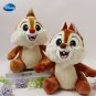 22cm Kawaii Chip & Dale Set Disney Plush Toys Simba The King Lion Anime Movie Chipmunk Doll