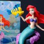 Disney Anime 19cm Little Mermaid Ariel Action Figure Toys Ariel The Princess Collection Room