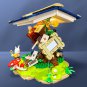 MOC Creative Fairytale Town Building Blocks Alice Weightless Mermaid Cinderella Princess Home Decor