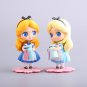 8cm Anime Disney Princess Q Version Snow White Bella Cinderella Ariel Jasmine Alice