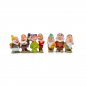 Snow White and the Seven Dwarfs Figurines Miniatures Home Desktop Decor Doll House