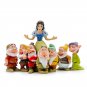 Snow White and the Seven Dwarfs Figurines Miniatures Home Desktop Decor Doll House