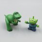 8Pcs/Set Disney Anime Toy Story 2-7CM Jessie Woody Buzz Lightyear PVC Action Figure Collectible