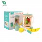 Wooden Smoothie Maker toy - Includes wood Blender, cup, Fruits and knife,Wooden Toy