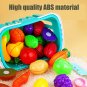 Educational Toy Plastic Kitchen Toy Set Cut Fruit and Vegetable Food Play House Simulation Toys