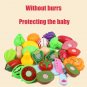 Educational Toy Plastic Kitchen Toy Set Cut Fruit and Vegetable Food Play House Simulation Toys