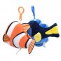 10pcs/Lot Disney Movie Finding Nemo Plush Keychains Characters Marlin Nemo Plush toy Dory fish