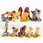 The Lion King Simba PVC Figures Classic Cartoon Toys Kids Gifts 9pcs/set