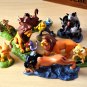 9pcs/lot 5-9cm Movie The Lion King Simba Nala Timon Model Figure PVC Action Figures