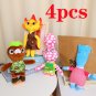 4pcs New Pixar Elemental Plush Toy Crazy Element City Plush Cartoon Stuffed Doll Toy