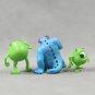 3Pcs/Set Disney Monsters University Randall Boggs Mike Sullivan Abu Action Figure Dolls