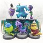 6pcs Disney Monsters Inc Action Figures Mike James P. Sullivan Randall Boggs Pvc Anime Figuras